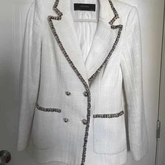ZARA TWEED BLAZER - Picture 1 of 1